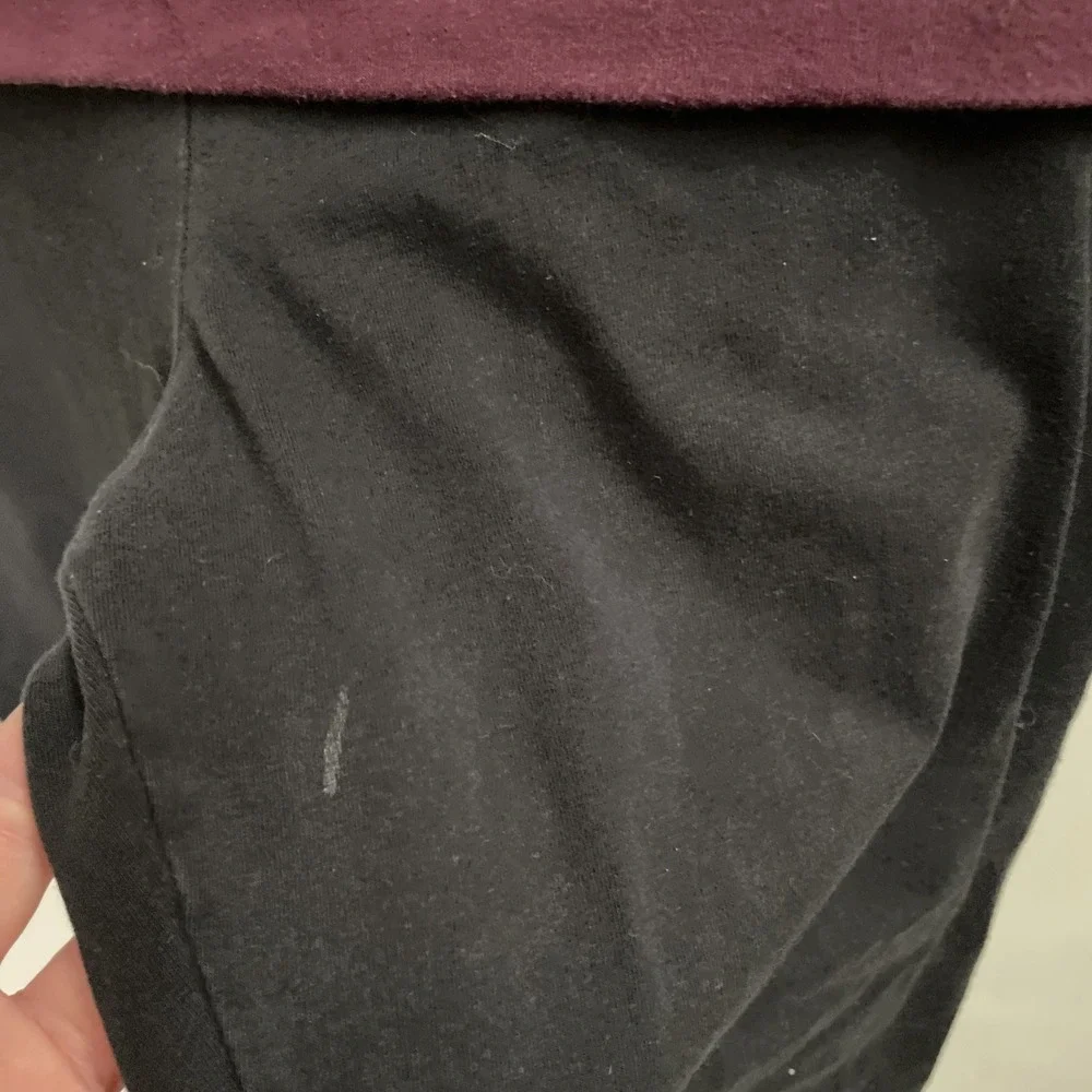 Y2K Victoria's Secret PINK Vintage Foldover Yoga Pants Sequin Bling Woman's LG - Picture 4 of 6